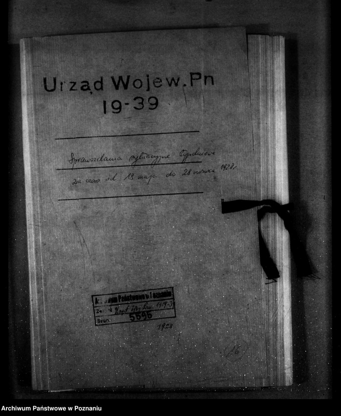 Obraz 4 z jednostki "Sprawozdania sytuacyjne tygodniowe za czas od 18 maja do 28 czerwca 1928 r."