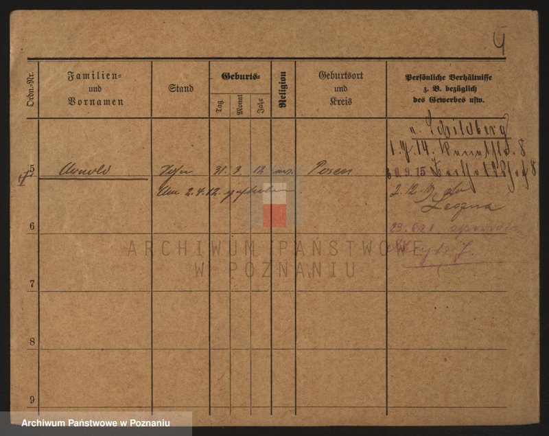 Obraz 10 z jednostki "Stainke (Stein...) - Stamwitz"