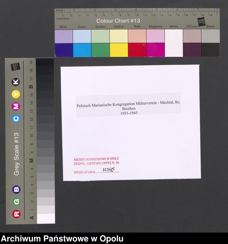 Obraz 2 z jednostki "Polnisch Marianische Kongregation Mütterverein - Mechtal, Kr. Beuthen"