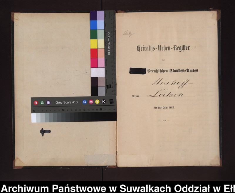 image.from.unit.number "Heiraths-Neben-Register des Preussischen Standes-Amtes Neuhoff Kreis Loetzen"
