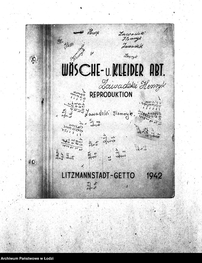 Obraz 4 z jednostki "Wäsche-und Kleider Abteilung"