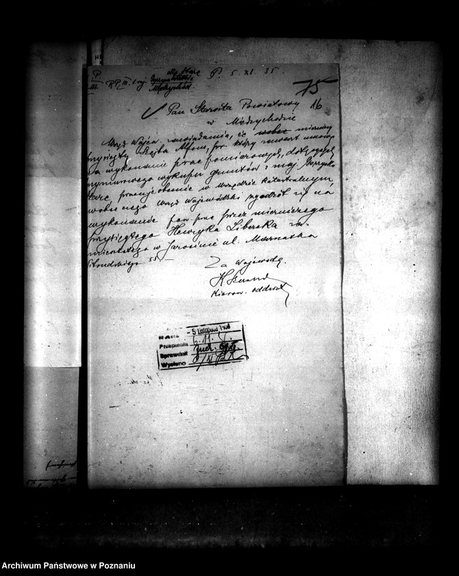 Obraz 20 z jednostki "Przymusowy wykup majątku Gorzycko-Stare powiatu międzychodzkiego"