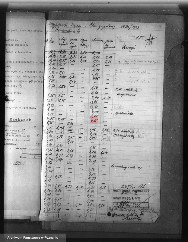 Obraz 20 z jednostki "Majętność leśna Wąsowo w powiecie nowotomyskim"