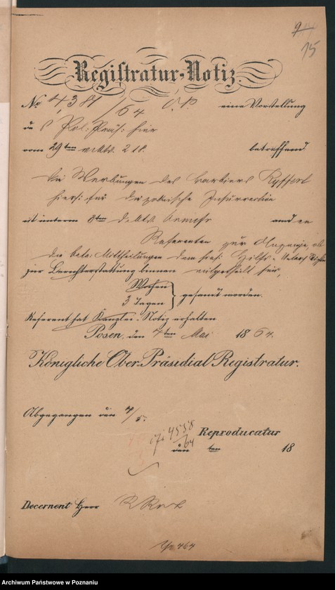 image.from.unit.number "Der Uebertritt polnischer und diesseitiger Untertanen auf preussisches und jenseitiges Gebiet während der polnischen Insurrektion und die dagegen getroffenen Massnahmen."