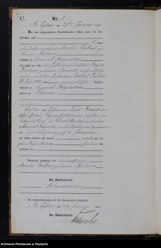 image.from.unit.number "Sterbe-Neben-Register Nr 1 - 17"