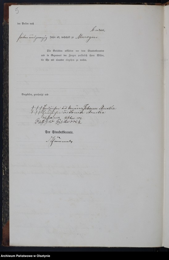 image.from.unit.number "Haupt-Heiraths-Register Nr 1 - 8"