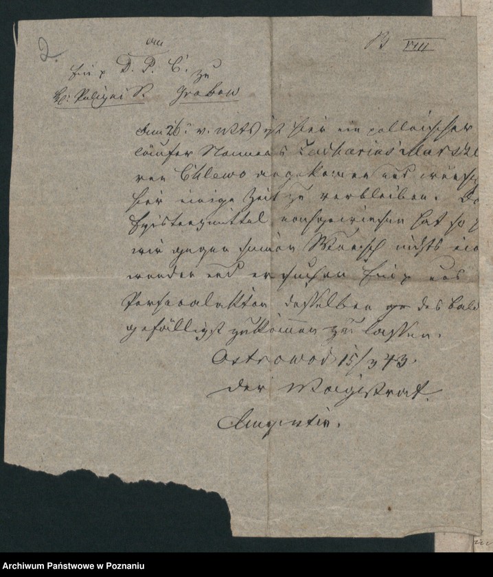 Obraz 5 z jednostki "A. betr. Zacharias von Marczewski"