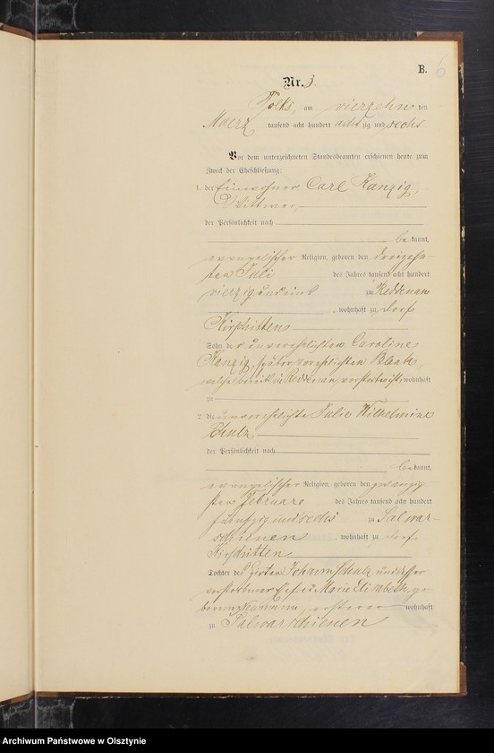 image.from.unit.number "Heiraths-Neben-Register Nr 1 - 8"