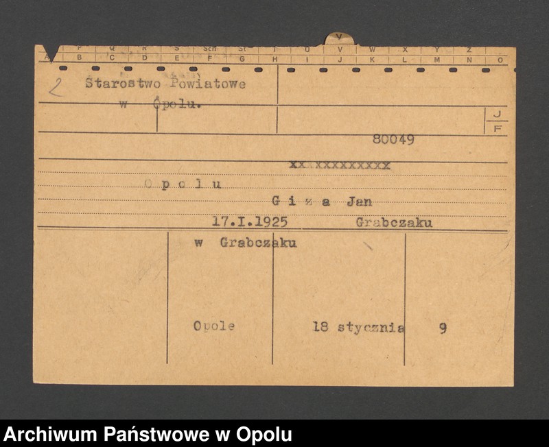 Obraz 4 z jednostki "[Ogorek Franziska, ur. 01.12.1886 Hindenburg]"