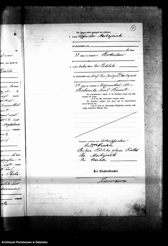 image.from.unit.number "Księga małżeństw"