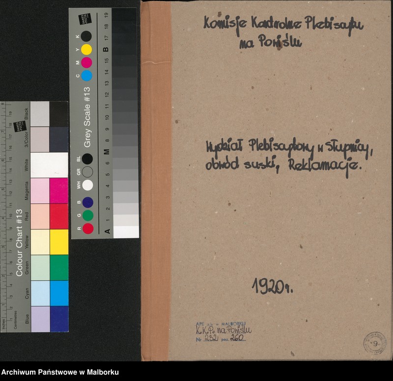 image.from.unit.number "Volksabstimmungsausschuss in Stangenwalde, Kreis Rosenberg Einsprüche [Wydział Plebiscytowy w Słupnicy, obwód suski Reklamacje]"