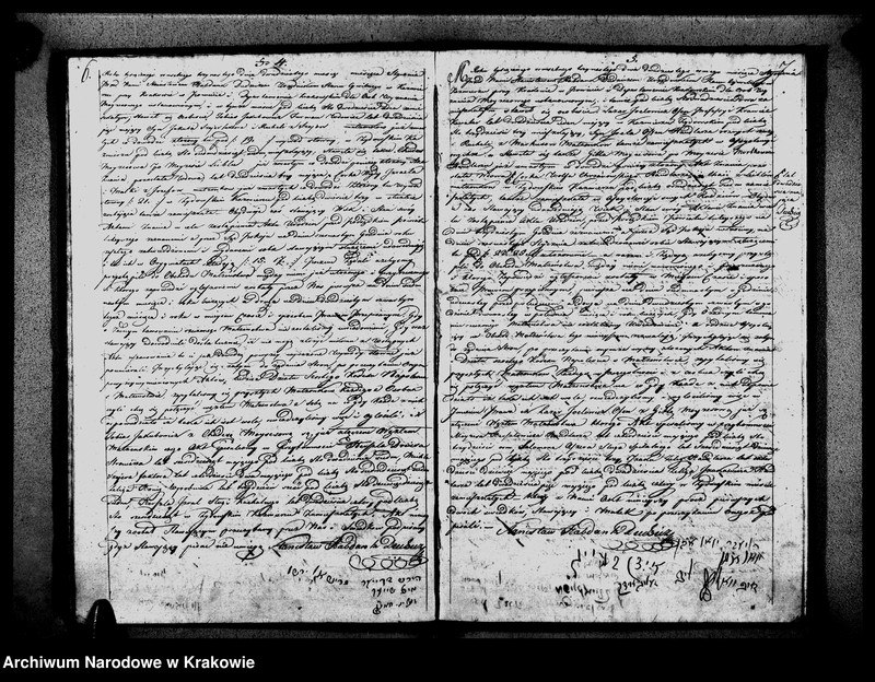 image.from.unit.number "FREDERYK AUGUST z Bozey Łaski Król Saski Xiąże Warszawski. Księga I Akt Stanu Cywilnego Gminy Osób Wyznania Moyzesowego w Kazmierzu przy Krakowie zamieszkałych Obeymująca Akta Małżenstw z Roku 1813"