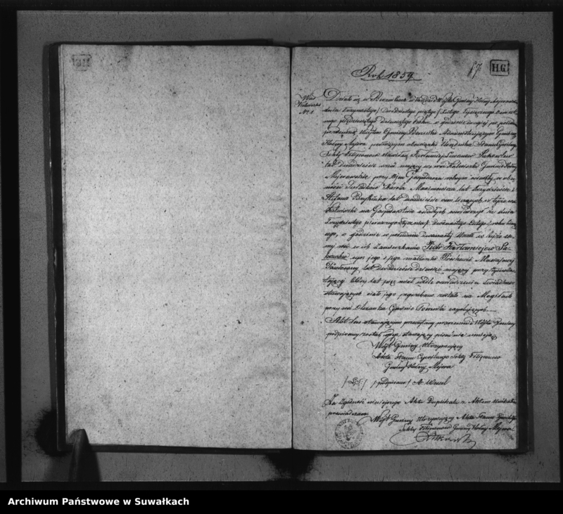 image.from.unit.number "Duplikat akt Stanu Cywilnego Urodzonych, zaślubionych i zmarłych Sekty Filiponów z Gminy Hołny Mejera z roku 1856-1859"