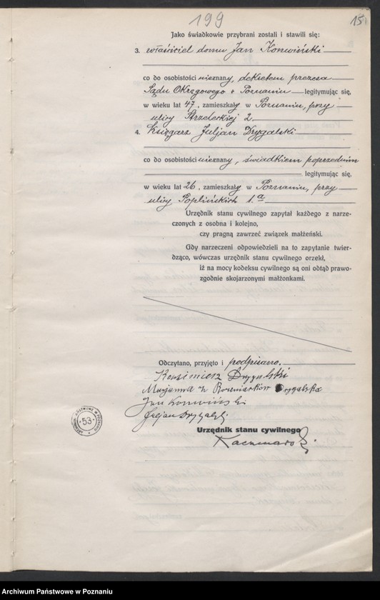 image.from.unit.number "Księga miejscowa małżeństw tom II [Rejestr główny małżeństw]"