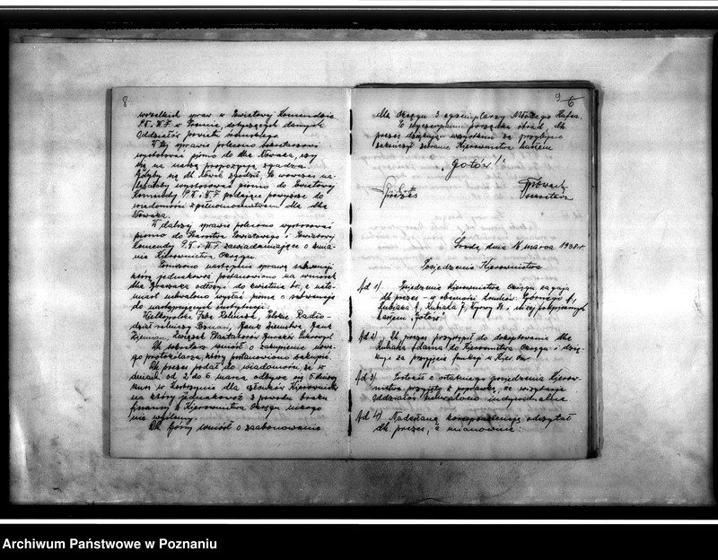 image.from.unit.number "Książka protokołów zebrań Stowarzyszenia w Środzie"