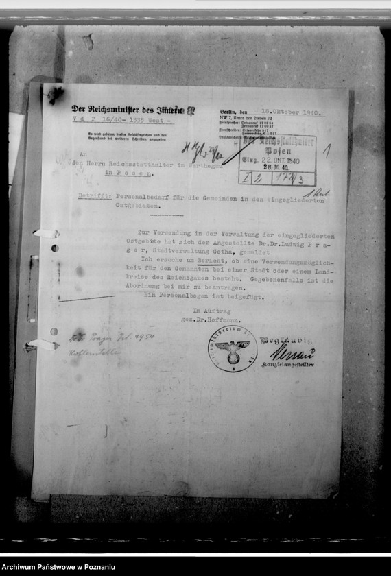 Obraz 5 z jednostki "Prager, Dr. Ludwig - urzędnik miejski"