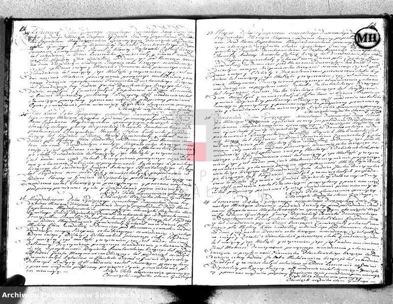image.from.unit.number "Akta urodzin gminy wigierskiey od 1-go maja 1813 do dnia ostatniego kwietnia 1814 roku"