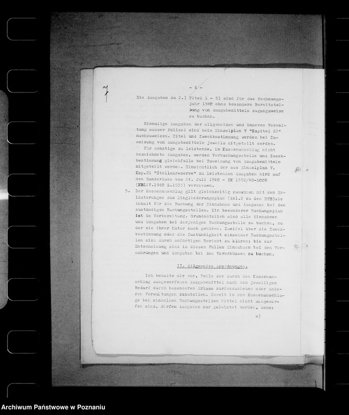 Obraz 11 z jednostki "Fundusze- Landrätliche Verwaltung"