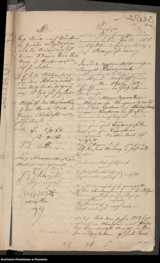 image.from.unit.number "A. betr. die Zuzüge zu den Insurgenten von Preussen nach Polen"