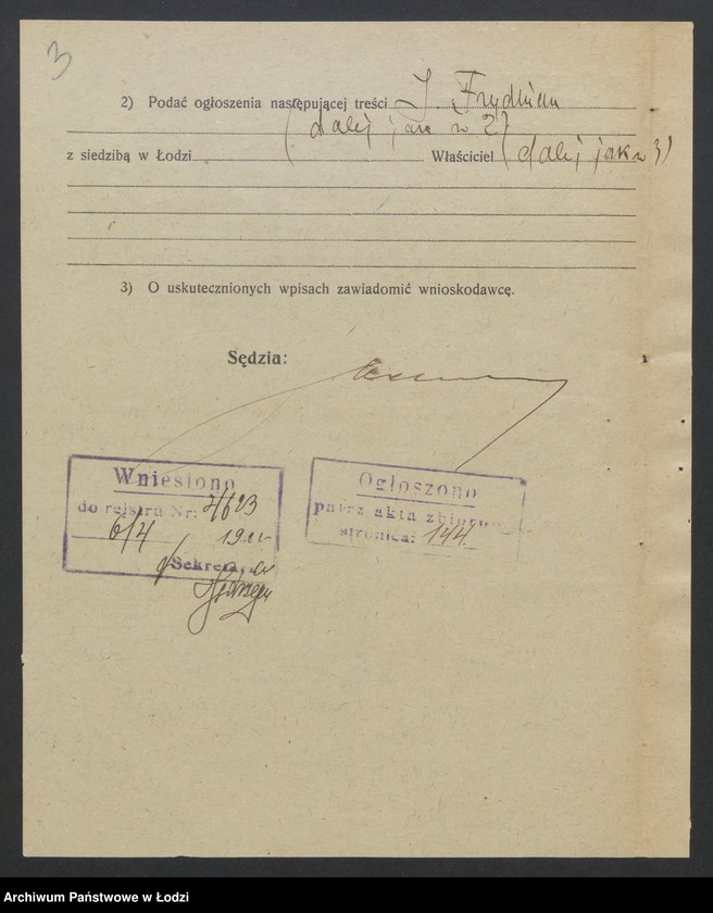 Obraz 5 z jednostki "Józef Frydman - prowadzenie handlu węglem"