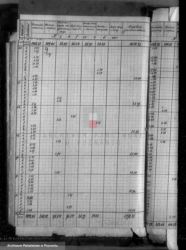 Obraz 13 z jednostki "Plan gospodarstwa leśnego dla lasów majątku Kazimierz Biskupi powiat słupecki"