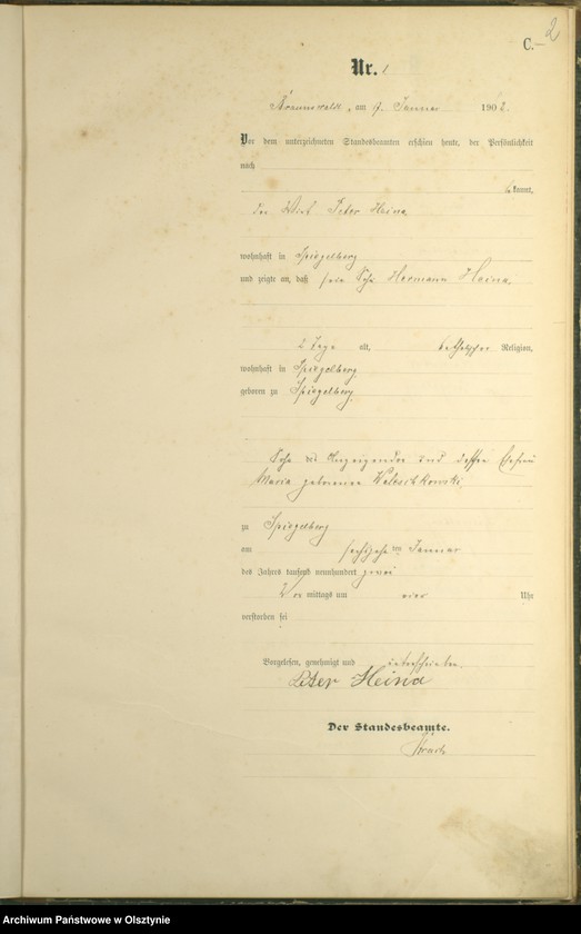 image.from.unit.number "Sterbe-Haupt-Register Nr 1 - 43"