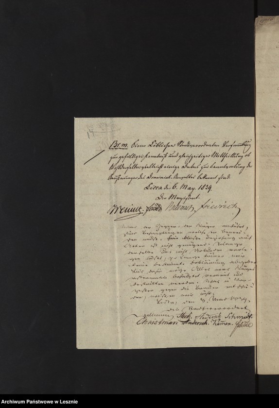 image.from.unit.number "[Die Prozesssache des Dominiums Reisen gegen die Stadtkommune und den Kgl. Fiskus wegen Ablosung der sogenannten Walz und Rustmühlenreparaturgelder]"