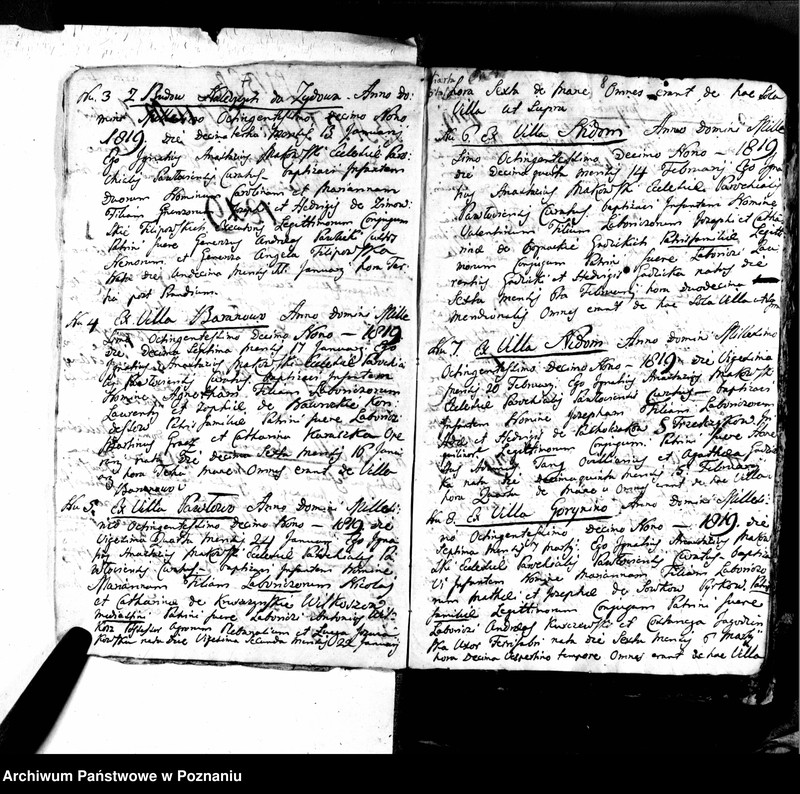 Obraz 8 z jednostki "Metrica copulatorum, baptisatorum, mortuorum"