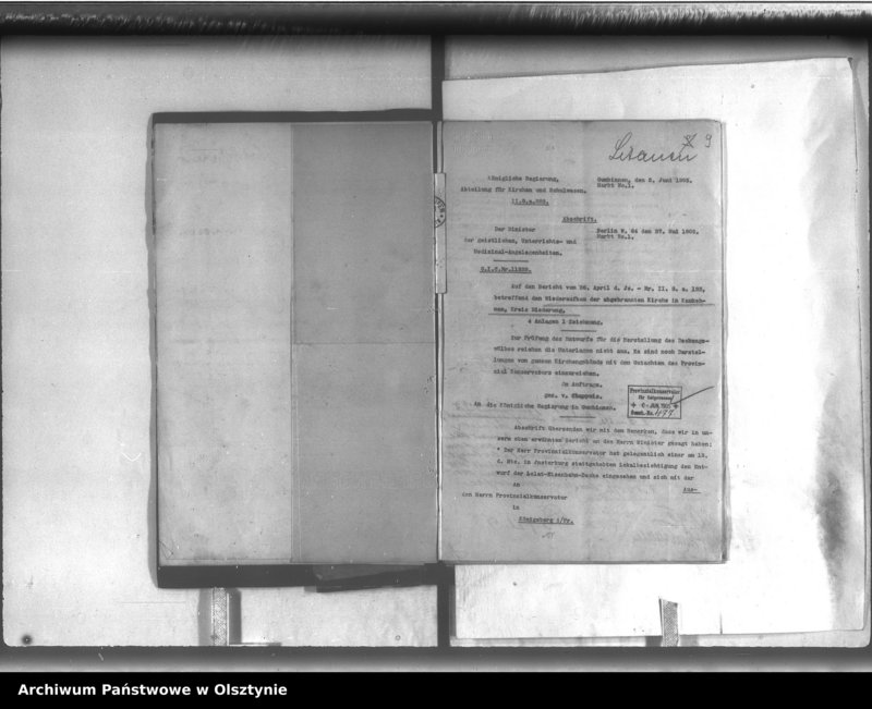 image.from.unit.number "Kuckerneese /Kaukehmen/, evangelische Kirche"