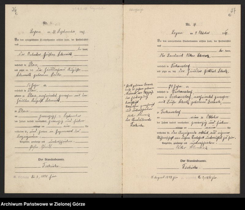Obraz 16 z jednostki "[Księga zgonów]"