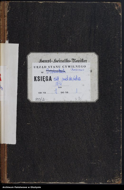 image.from.unit.number "Haupt-Heiraths-Register Nr 1"