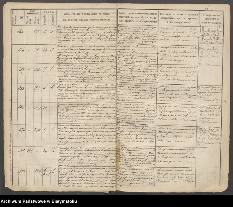 Obraz 20 z jednostki "[Akta urodzeń za lata 1893-1895]"