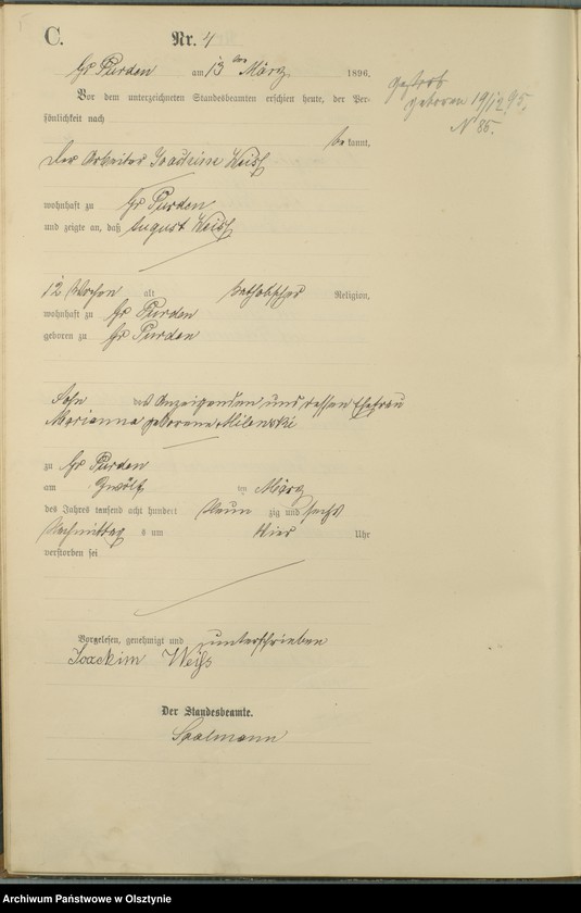 image.from.unit.number "Sterbe-Haupt-Register Nr 1 - 45"