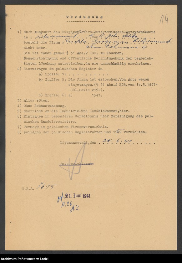 Obraz 16 z jednostki "Ruchla Grosman- sprzedaż ubrań męskich"