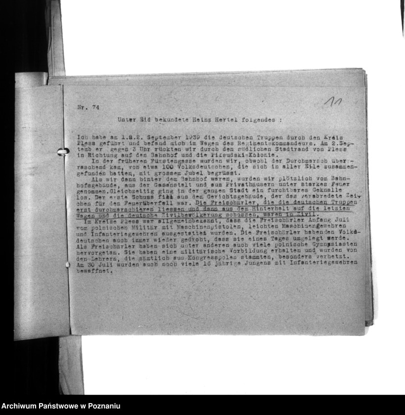 Obraz 15 z jednostki "Abschriften der Berichte über Ermordungen. Zweigstalle Litzmannstadt (Łódź)"