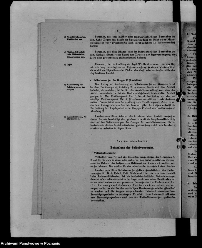 Obraz 12 z jednostki "Okólniki Landesernährungsamt w Poznaniu"