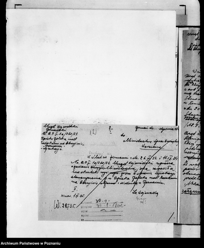 Obraz 16 z jednostki "/Opieka Polska nad Rodakami na Obczyźnie/"