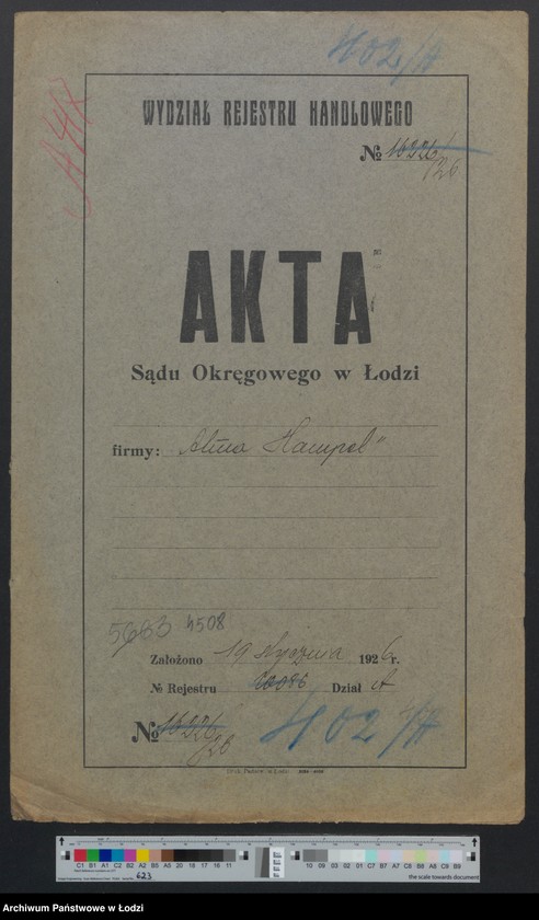 Obraz 2 z jednostki "Alma Hampel – sklep galanteryjny"