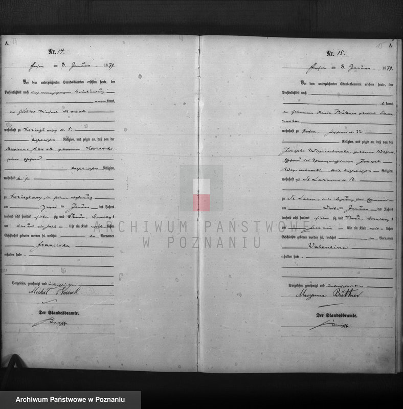 Obraz 9 z jednostki "Księga urodzeń t. I"