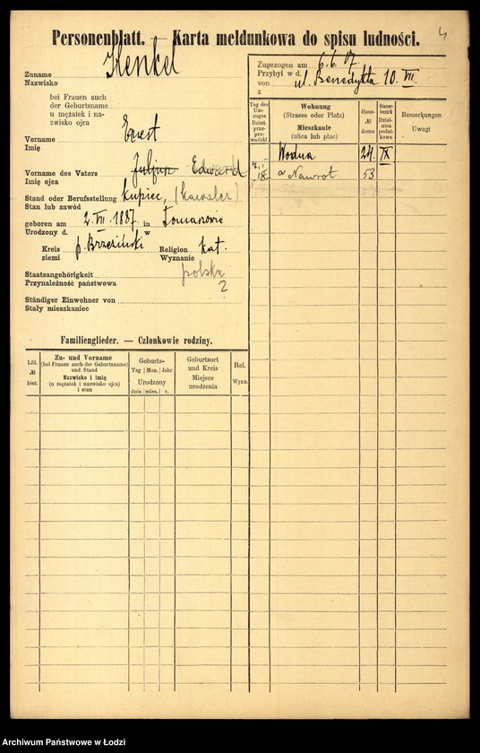 image.from.unit.number "[Spis ludności Łodzi] Henkel - Herc"
