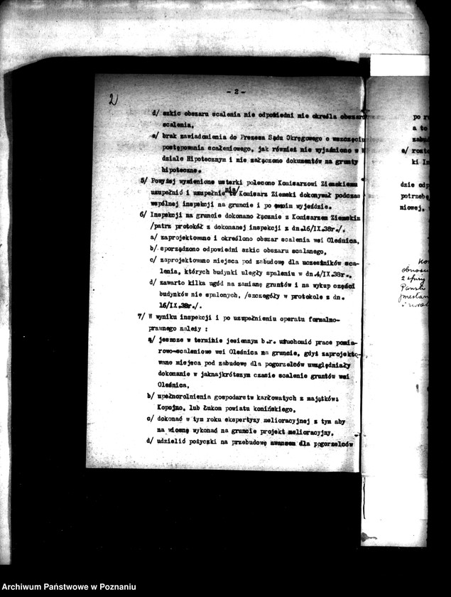 Obraz 6 z jednostki "/Scalenie gruntów wsi Oleśnica powiatu konińskiego/"