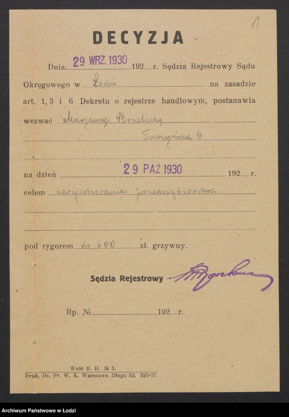 Obraz 3 z jednostki "Marjanna Strzelecka- sklep spożywczo-galanteryjny"