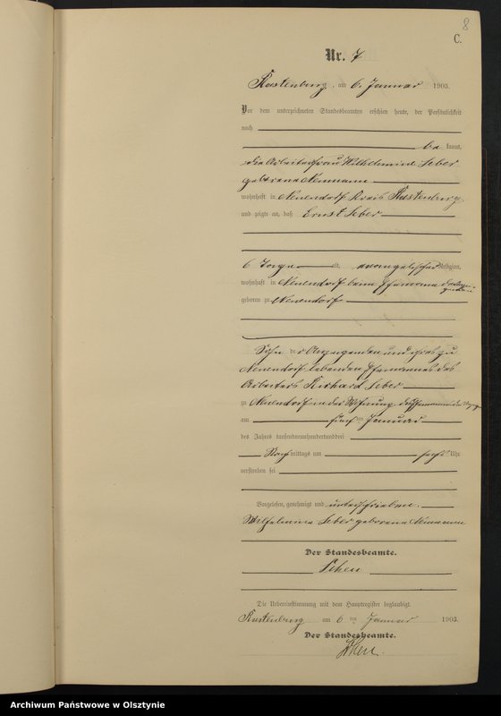 image.from.unit.number "Sterbe-Neben-Register Nr 1 - 376"