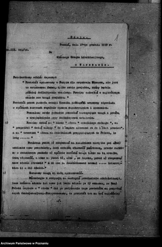 Obraz 5 z jednostki "Sprawy prawne traktaty pokojowe"