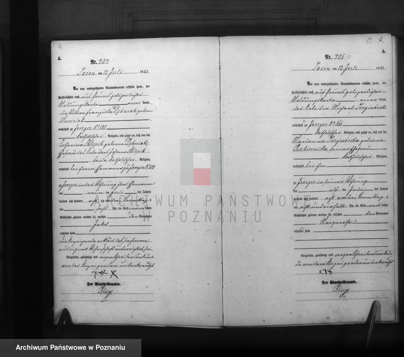 Obraz 8 z jednostki "Księga urodzeń t. II"