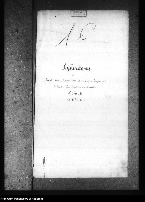 image.from.unit.number "[Duplikat akt urodzonych, zaślubionych i zmarłych parafii Głowaczów za 1890 r.]"