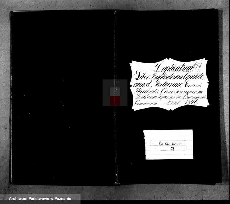 Obraz 1 z jednostki "Liber baptisatorum, copulatorum, mortuorum"
