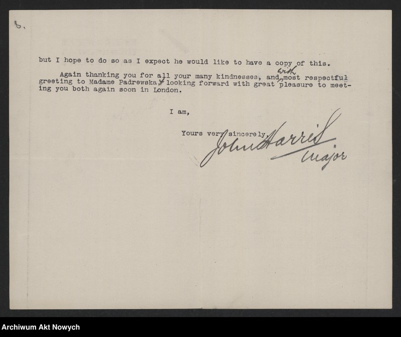 image.from.unit.number "Harris John (major); Załączniki: list Victor