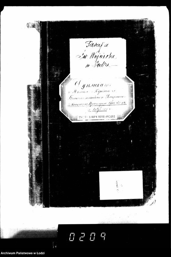 Obraz 4 z jednostki "Akta urodzeń, małżeństw i zgonów"