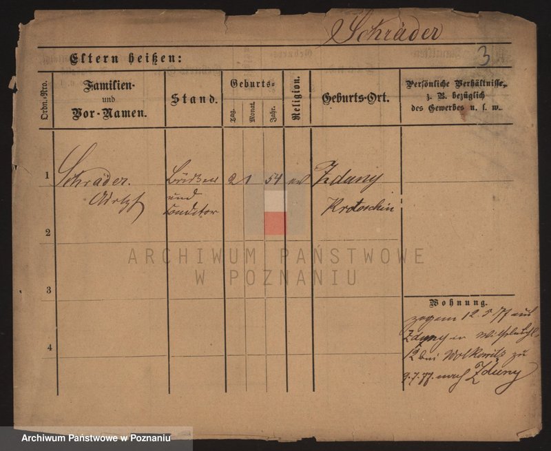 Obraz 9 z jednostki "Szreder (Schrö...) (samotni mężczyźni i kobiety) - Szrof"